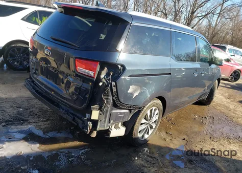 2015 Kia Sedona Sx z USA, uszkodzony, nr VIN KNDMC5C12F6013817